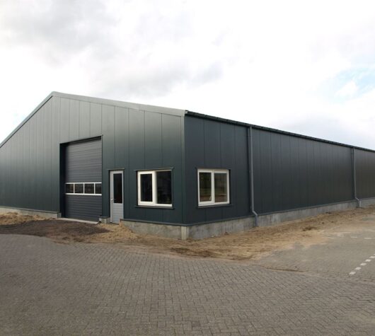 onze nieuwe werkplaats